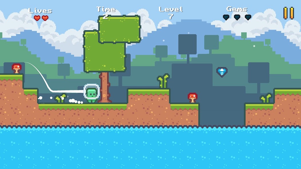 Fufi pixel platformer screenshot
